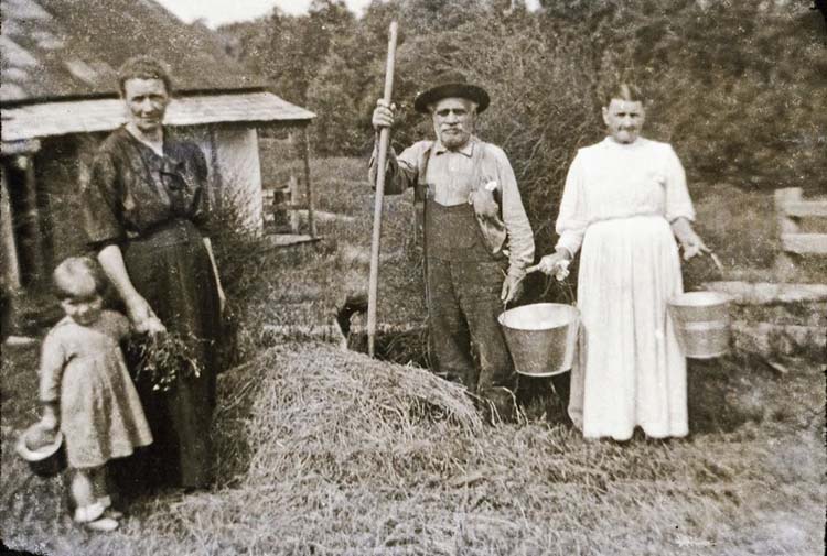 Evariste, Flavie, Marcelline & Lucie Huard